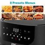 WINNING STAR AIR FRYER 6.0 LTR 1500W ST-9652 MADE IN CHINA ( 1 YEAR FULL WARRANTY ) - Image 2