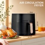 WINNING STAR AIR FRYER 6.0 LTR 1500W ST-9652 MADE IN CHINA ( 1 YEAR FULL WARRANTY ) - Image 4