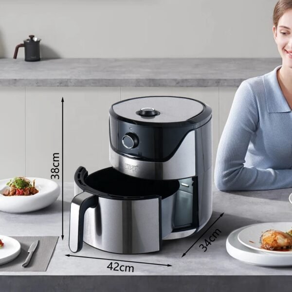 WINNING STAR AIR FRYER 7.0 LTR 1800W ST-9653 MADE IN CHINA ( 1 YEAR FULL WARRANTY ) - Image 2