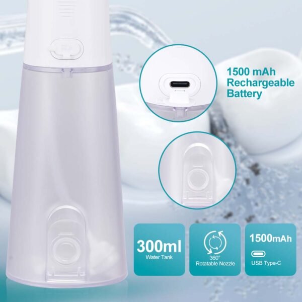 WINNING STAR WATER FLOSSERS IPX7 ST-9817 MADE IN CHINA ( 1 YEAR FULL WARRANTY ) - Image 5