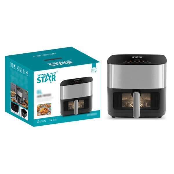 WINNING STAR AIR FRYER 8LTR 2000W ST-90201 MADE IN CHINA ( 1 YEAR FULL WARRANTY ) - Image 1