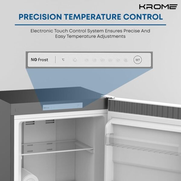 KROME UPRIGHT FREEZER 270L KR-UF270IM - Image 6