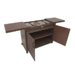 Vincenti - 4 DISH FOOD WARMER TROLLEY - VFWT4D/B19 - Image 2