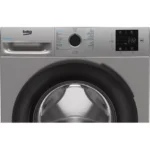 Beko , Front Load washer, 9 kg, 15 Programs, 1400 Rpm, Prosmart Inverter Motor, Grey - Image 3