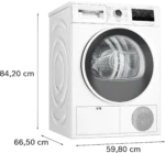BOSCH condenser tumble dryer 8 kg WTN86201GC - Image 12