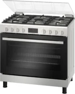BOSCH GAS COOKER 90 X 60 FULL SAFETY STEEL DIGITAL HGP3ISW50M - Image 8