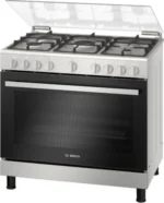 BOSCH GAS COOKER 90 X 60 WITH FAN DIGITAL TAIMMER HGV1D8W50M MADE IN EYGPTIAN  ( 1 YEAR FULL WARRANTY )
