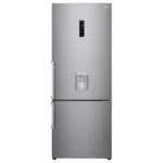 LG New Bottom Mount Refrigerator, Inverter Compressor, Multi AirFlow, Smart Diagnosis, Platinum Silver