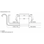 BOSCH DISHWASHER 12 PLACE 6 PROGRAMS  SMS26AW00M - Image 2