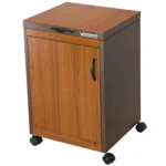 Vincenti Free Standing 2 Dish Food Warmer Trolley Dark Brown – VFWT2D/DB - Image 3