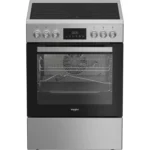 Whirlpool Free Standing Vitro Ceramic Cooker 60cm Inox – WR60 EV520207 XME - Image 6