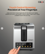 CLIKON TOASTER MAKER 2 SLICE  DIGITAL CK2460 - Image 7