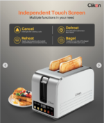 CLIKON TOASTER MAKER 2 SLICE  DIGITAL CK2460 - Image 4