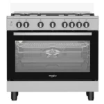 Whirlpool WR90 GGF 23125 XME – 90 X 60 Full Gas Cooker, Cast Iron Grids, 106lt, Fan Oven- Egypt - Image 2