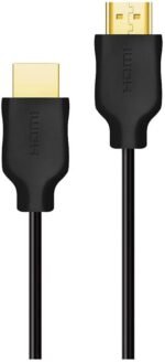 Philips SWV5510/40 HDMI cable, Experience Ultra HD 4K resolution at 60 fps. High speed HDMI supports full 32 chanels audio system with up to 1536 KHz sample rate, 18 Gbps, 1,5 m. - Image 3