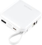 Philips DLP5713CW/00 10000mAh Powerbank Super Mini Series, Integrated USB-C Charging Cable, Integrated Lightning Charging Cable, Maximum 22.5 W output. - Image 3