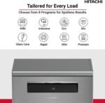 HITACHI DISH WASHER 15 PLACE HDFF158CVX - Image 3
