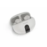 Philips TAT3559WT/97 True wireless headphones, Small buds. Great value, Pocket-sized charging case, Natural sound. Dynamic Bass, Up to 20 hours play time, IPX4 splash and sweat resistantM, ANC active noise cancelling, white color. - Image 5