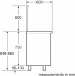 BOSCH GAS COOKER ELECTRIC OVEN FREESTANDING  HSB738357M - Image 5
