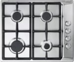 ELBA BI GAS HOB 60CM STEEL ENS65-444XD