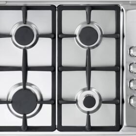 ELBA BI GAS HOB 60CM STEEL ENS65-444XD
