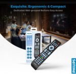 Philips SPR2018/10 Universal remote control, 8 in 1, Learning function, Smart button, IR Code library up to 8,000 codes. - Image 6