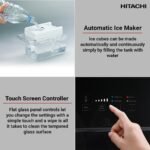 HITACHI REFRIGERATOR 760 Litre Black RW760PK7XGBK 4 DOOR MADE IN THAILAND ( 1 YEAR FULL WARRANTY + 10 YEARS COMPRESSOR WARRANTY ) - Image 3