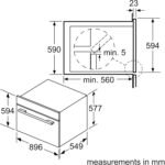 BOSCH BI GAS OVEN 90CM VGD011BR0M MADE IN ITALY ( 1 YEAR FULL WARRANTY ) - Image 3