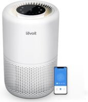 61YVFzh9kLL._AC_SL1500_ LEVOIT Smart WiFi Air Purifier for Home, Alexa Enabled H13 HEPA Filter, CADR 170m³/h, Remove 99.97% Allergies Smoke Dust Pollen Particles, 24dB Quiet Sleep Mode for Bedroom with Timer, 35 m², 2-Years Warranty. - Image 1