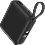 Philips DLP5713CB/00 Travel Charger and Power Bank, 10,000 mAh, Maximum 22.5 W output, Black, USB-C PD 20 W charging port, 50% charge in 30 minutes. - Image 2