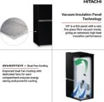 HITACHI REFRIGERATOR SIDE BY SIDE 4DOOR 720L R-WB720VK0GBK - Image 2