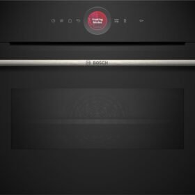 BOSCH BI ELECTRIC OVEN 60CM WITH MICROWAVE BLACK CMG7241B1M MADE IN GERMAN ( 1 YEAR FULL WARRANTY )
