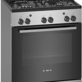 Bosch Free Standing Cooker 60CM, Gas Cooker 43.1 kg, Stainless Steel, German Engineering Cooking Range HGA120B51M