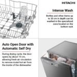 HITACHI DISH WASHER 15 PLACE HDFF158CVX - Image 2
