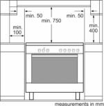 BOSCH GAS COOKER ELECTRIC OVEN FREESTANDING  HSB738357M - Image 4