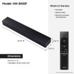 Samsung B-Series Soundbar HW B400F 2.0 ch Soundbar with Built in Subwoofer (2025 Model) One Remote Control, Surround Sound Expansion, Voice Enhance Mode - Image 7