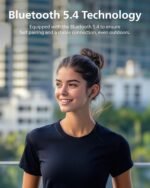 Philips TAT1139WT/97 1000 series True wireless headphones, Clear call quality, 13 mm drivers for punchy bass, IPX4 splash/sweat resistant, Ergonomic design for comfort, Up to 26 hours play time. Pocket-size charging case, White Color - Image 2