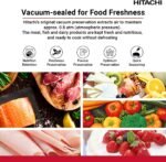 HITACHI REFRIGERATOR SIDE BY SIDE 4DOOR 720L R-WB720VK0GBK - Image 5