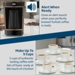 BEKO TRUKISH COFFEE MACHINE 670 W 4 CUB TKM2341BC - Image 5