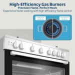 BEKO GAS COOKER 90 X 60 WITH FAN STEEL COLOR BGGR11127GX - Image 7