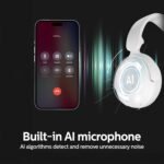 Philips TAH2209WT/97 On-ear wireless headphones 2000 series, Lightweight on-ear headphone, Natural sound. Dynamic Bass,Up to 25 hours play time, Clear calls, USB-C charging. - Image 2