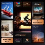 Hisense 55-Inch 4K UHD Smart TV (55A61Q, 2025) — VIDAA OS | Dolby Atmos & Dolby Audio | Game Mode PLUS (VRR, ALLM) | 4K AI Upscaler, Voice Remote, Wi-Fi, Bluetooth, HDMI eARC - Image 9