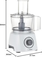 BOSCH FOOD PREOCESSOR CP WHITE 700W MCM3100WGB MADE IN SLOVENIA ( 1 YEAR FULL WARRANTY ) - Image 7