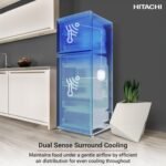 HITACHI REFRIGERATOR 500 LTR SILVER HRTN6408SXGF BSL MADE IN THAILAND ( 1 YEAR FULL WARRANTY + 10 YEARS COMPRESSOR WARRANTY ) - Image 5