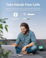 Philips TAS2108BK/00 Wireless speaker, Passive radiator. Punchy bass, Multiple lighting modes, 5W RMS output power, Easily receive calls, Up to 7 hours play time, 3.5 hours charging time, Black Color. - Image 7