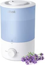 Levoit humidifier, Cool Mist Top Fill, 3L Water Tank with Essential Oil Diffuser, Operation that Lasts Up to 25 Hours, 3 Nights of Sleep, Waterless Auto-Off, Dishwasher Safe, Noise level - ‎28 dB, 2 years warranty.