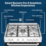 BEKO GAS COOKER 90 X 60 WITH FAN STEEL COLOR BGGR11127GX - Image 4