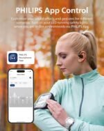 Philips TAA6709DG/97 Open-ear true wireless sports headphones, 6000 series, Open-ear true wireless fit, Air conduction, Up to 28 hours play time, IP55 dust/water protection, Customizable on-ear touch controls. - Image 2