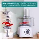 BOSCH FOOD PREOCESSOR CP WHITE 700W MCM3100WGB MADE IN SLOVENIA ( 1 YEAR FULL WARRANTY ) - Image 11