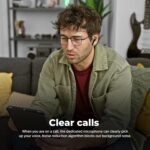 Philips TAT1109BK/97True wireless headphones 1000 series, Ergonomic design for comfort, Pocket-size charging case, Natural sound. Dynamic bass, Clear calls, IPX4 splash and sweat resistant, Up to 24 hours play time with the case​, 10 mm drivers for great sound and powerful bass​, up to 10m, Black Color. - Image 6